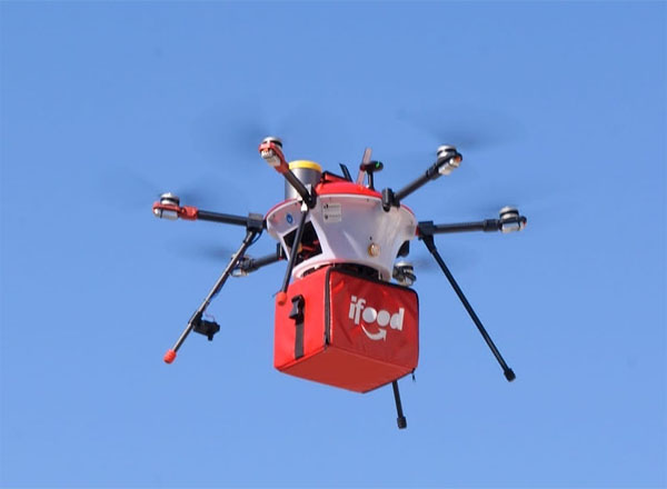 iFood leva delivery por drones para Aracaju